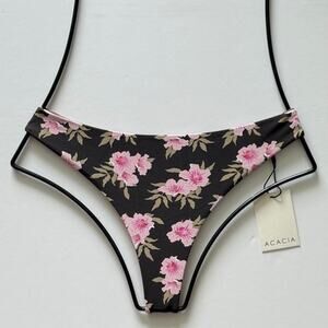 Acacia Swimwear Brazil Bikini Bottom – Floret - Small - NWT